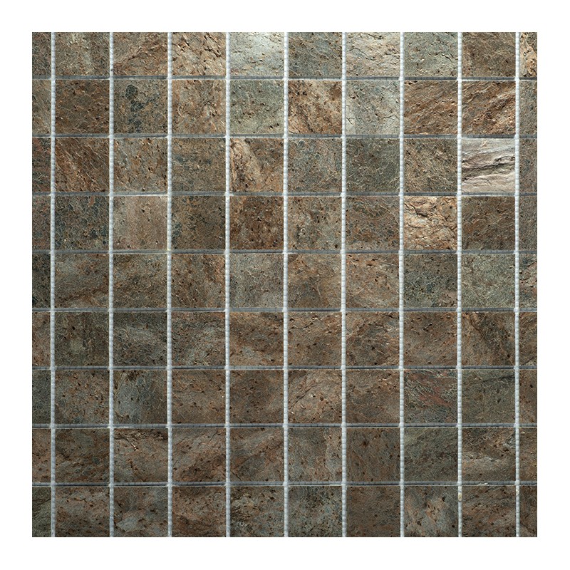 Marmox Slicedstone Mosaics - Copper Stone