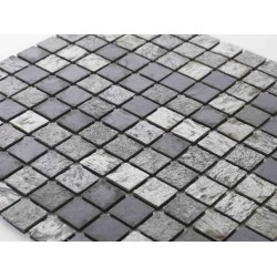 Marmox Slicedstone Mosaics - Beige Stone/Copper Stone/Slate