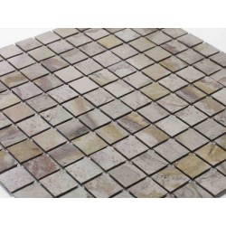 Marmox Slicedstone Mosaics - Slate/Lava Stone/Sea Stone