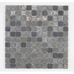 Marmox Slicedstone Mosaics - Slate/Lava Stone/Sea Stone