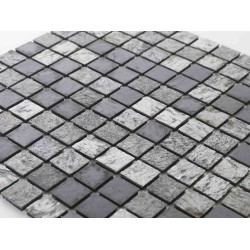 Marmox Slicedstone Mosaics - Slate/Lava Stone/Sea Stone